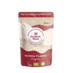 Flocos de quinoa real orgânica...