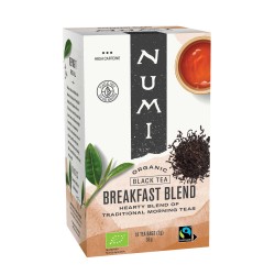 Chá preto orgânico de pequeno-almoço inglês